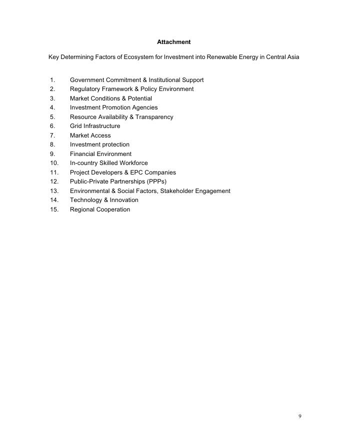 中亚学院：2025年中亚-塔吉克斯坦可再生能源投资生态系统政策简报（英文版）_第10页