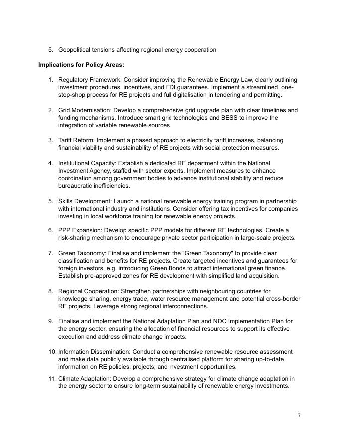 中亚学院：2025年中亚-吉尔吉斯斯坦可再生能源投资生态系统政策简报（英文版）_第8页