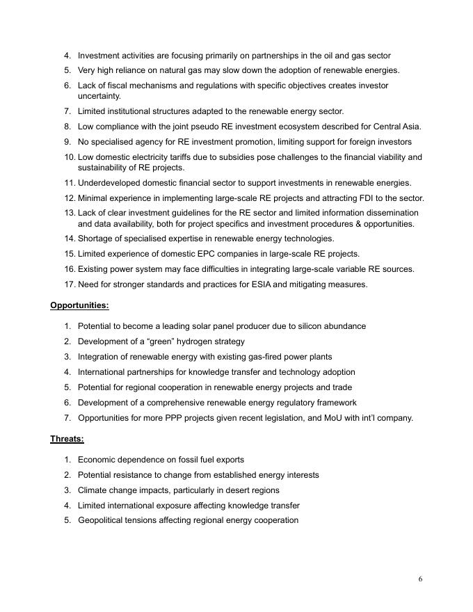 欧盟委员会：2025年中亚-土库曼斯坦可再生能源投资生态系统政策简报（英文版）_第7页
