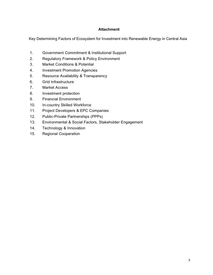 欧盟委员会：2025年中亚-土库曼斯坦可再生能源投资生态系统政策简报（英文版）_第9页