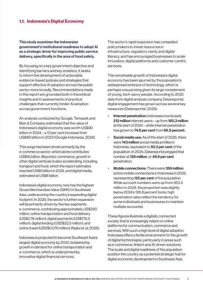 亚洲之家：2025年印度尼西亚公共部门AI就绪度研究报告：全国食品安全转型的挑战与机遇（英文版）_第7页