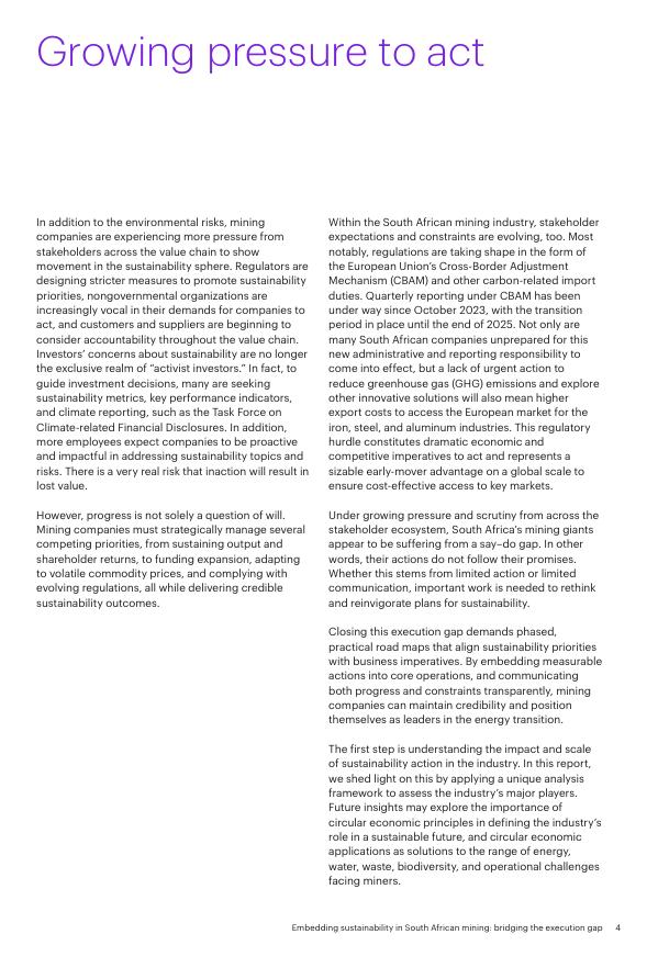 UNIFI&科尔尼：2025年将可持续发展深植于南非矿业：弥合战略与执行鸿沟研究报告（英文版）_第6页