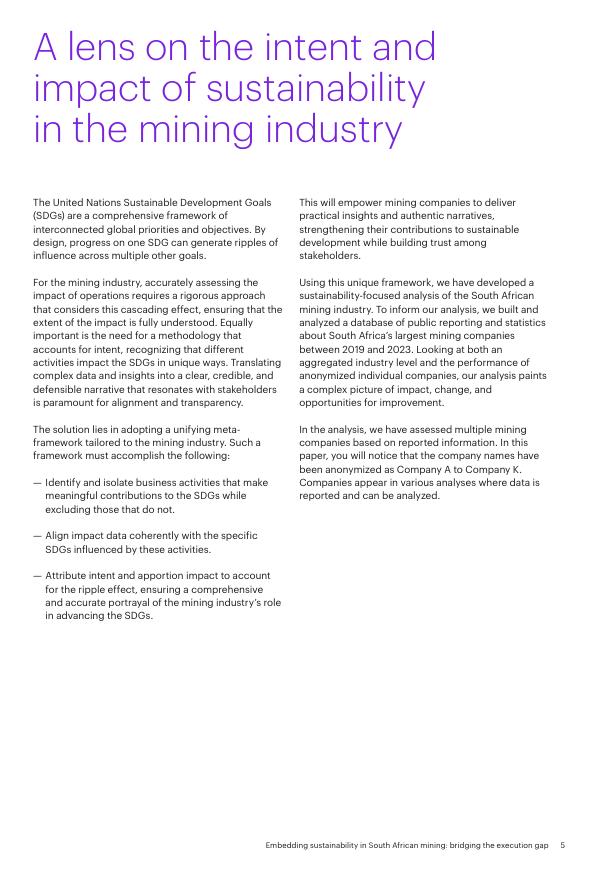 UNIFI&科尔尼：2025年将可持续发展深植于南非矿业：弥合战略与执行鸿沟研究报告（英文版）_第7页