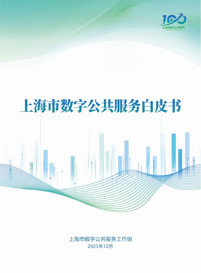 上海市数字公共服务工作组：2025年上海市数字公共服务白皮书海报