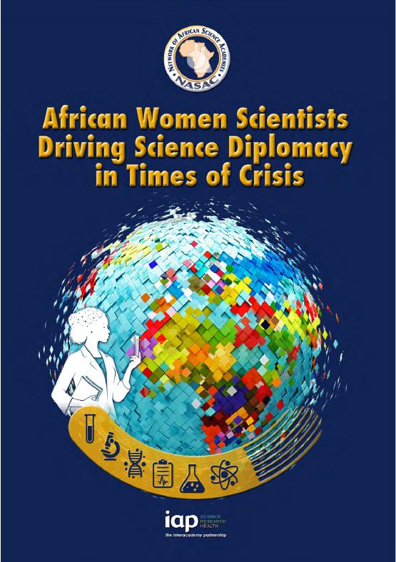 IAP国际科学院组织：2025年非洲女性科学家在危机时期推动科学外交报告（英文版）海报