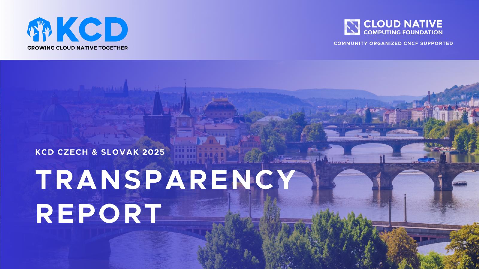 CNCF：2025年KCD捷克和斯洛伐克透明度报告（英文版）海报