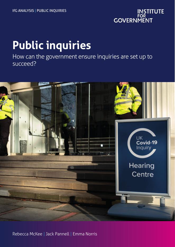 政府研究所：2025年政府如何确保调查能够成功进行？（英文版）海报