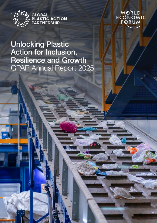世界经济论坛：解锁塑料行动，促进包容、韧性和增长：GPAP2025年年度报告（英文版）海报