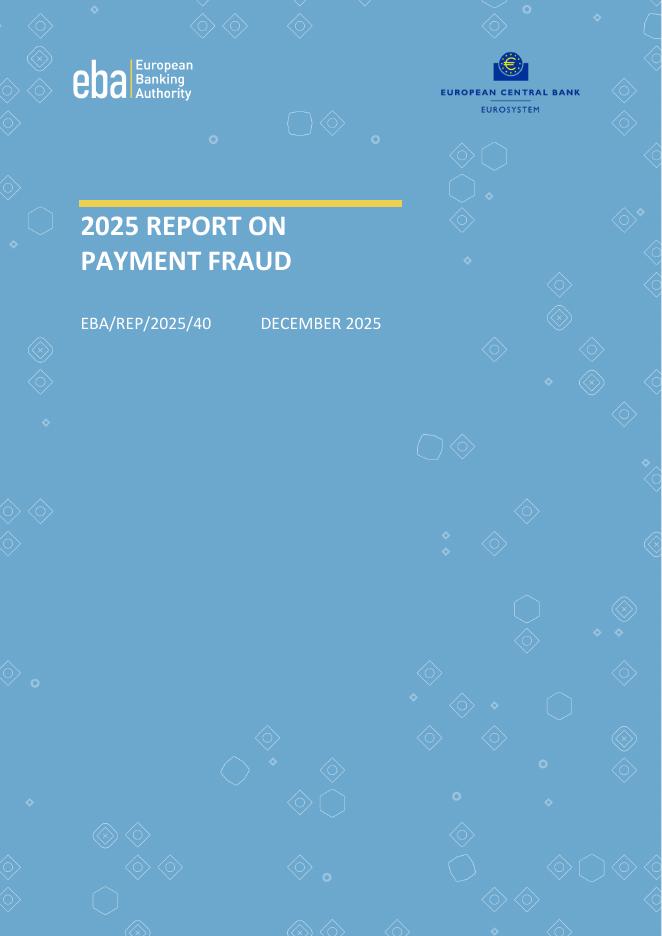 欧洲央行：2025年支付欺诈报告（英文版）海报