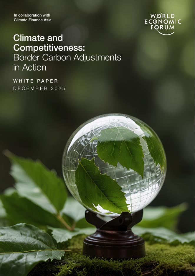 世界经济论坛：2025年气候与竞争力：边境碳调整行动白皮书（英文版）海报