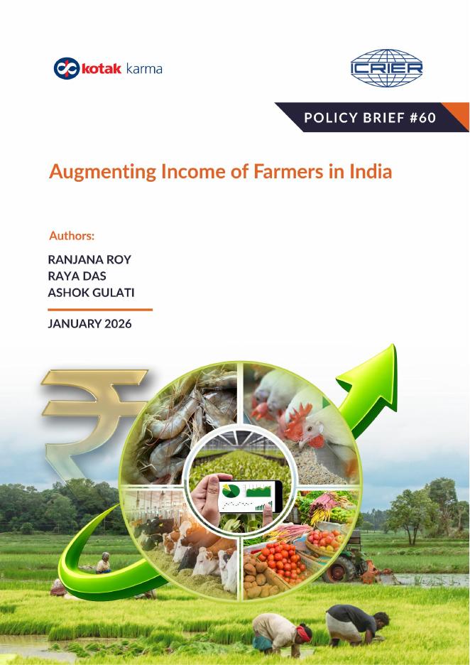印度国际经济关系研究理事会（ICRIER）：2026年增加印度农民收入报告（英文版）海报