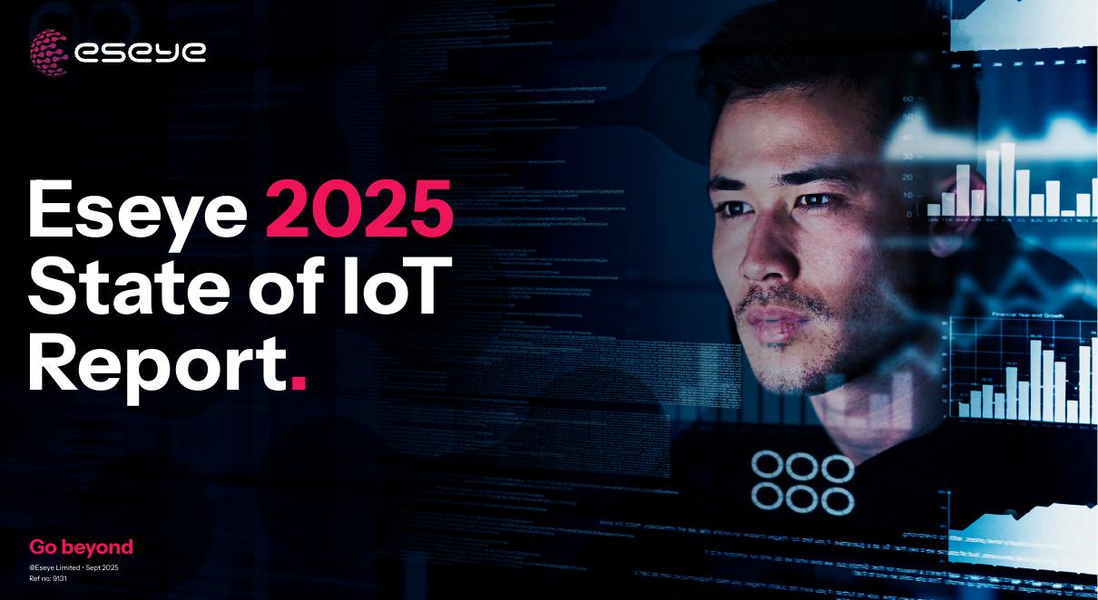Eseye：2025年物联网（IoT）现状报告（英文版）海报