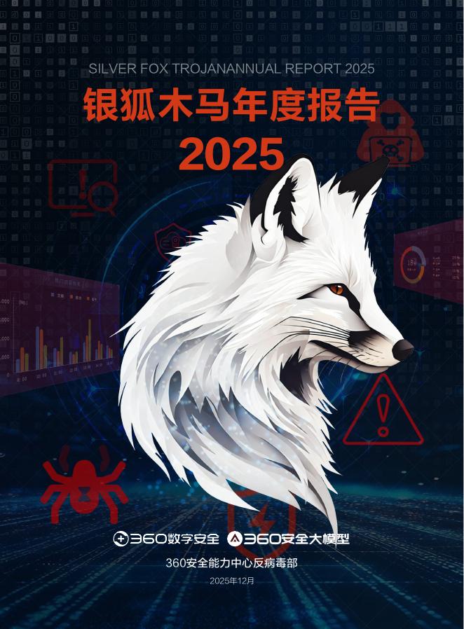 360数字安全：2025年银狐木马年度报告海报