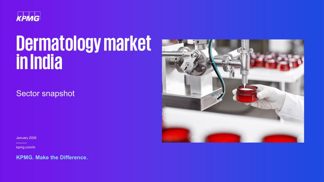 毕马威：2026年印度皮肤科市场研究报告（英文版）海报