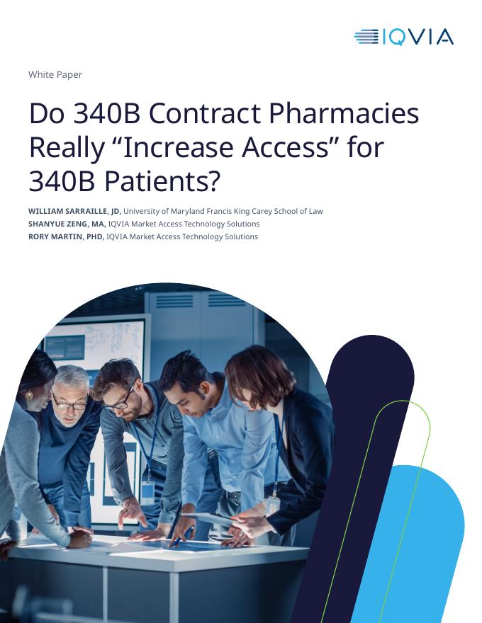 艾昆纬：2025年340B合同药房真的“增加了340B患者”的可及性吗？（英文版）海报