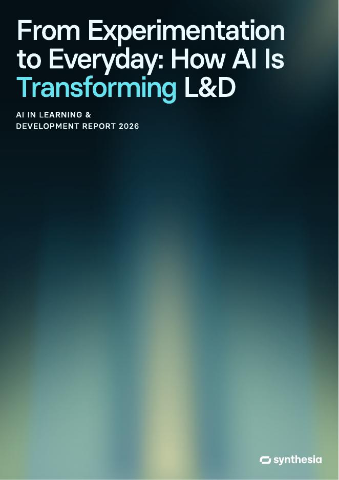 Synthesia：2026年人工智能（AI）在学习与发展领域的应用研究报告（英文版）海报