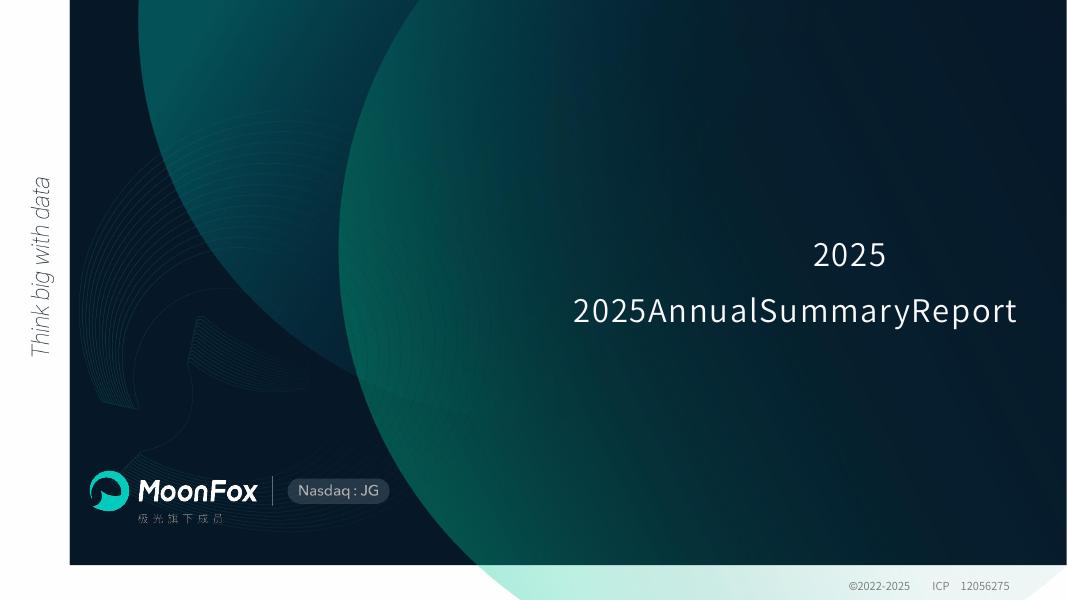 MoonFox月狐数据：2025年互联网年度盘点研究报告海报