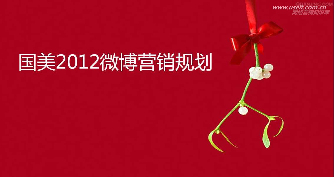 国美微博营销的思考和规化