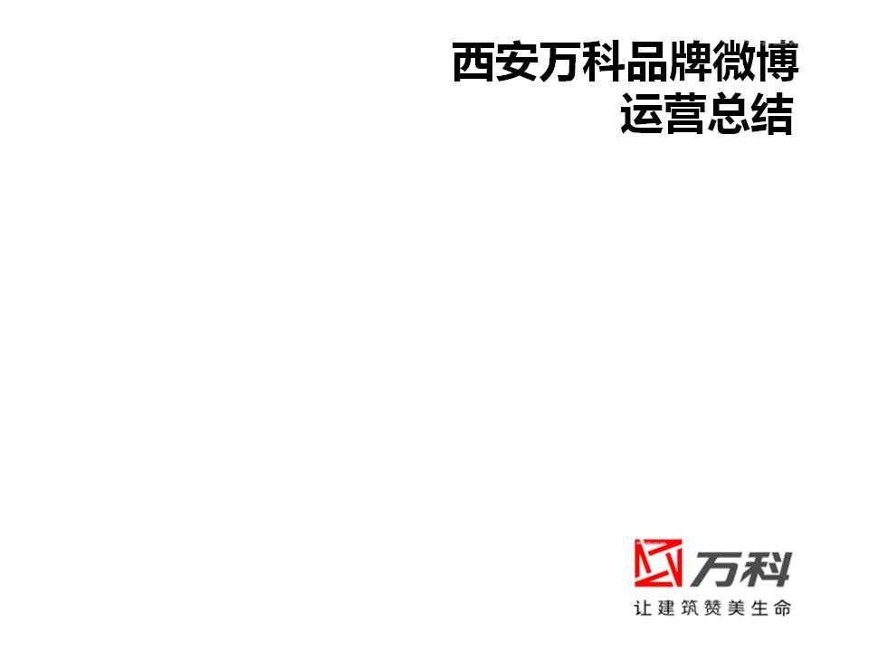 四川万科微博运营综述及数据盘点