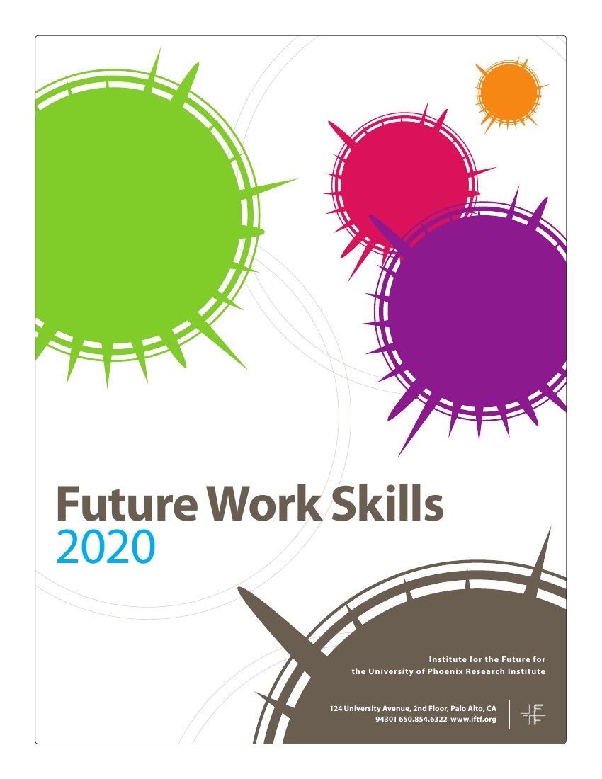 2020年最重要的10项工作技能(Future Work Skills 2020)（英文版）