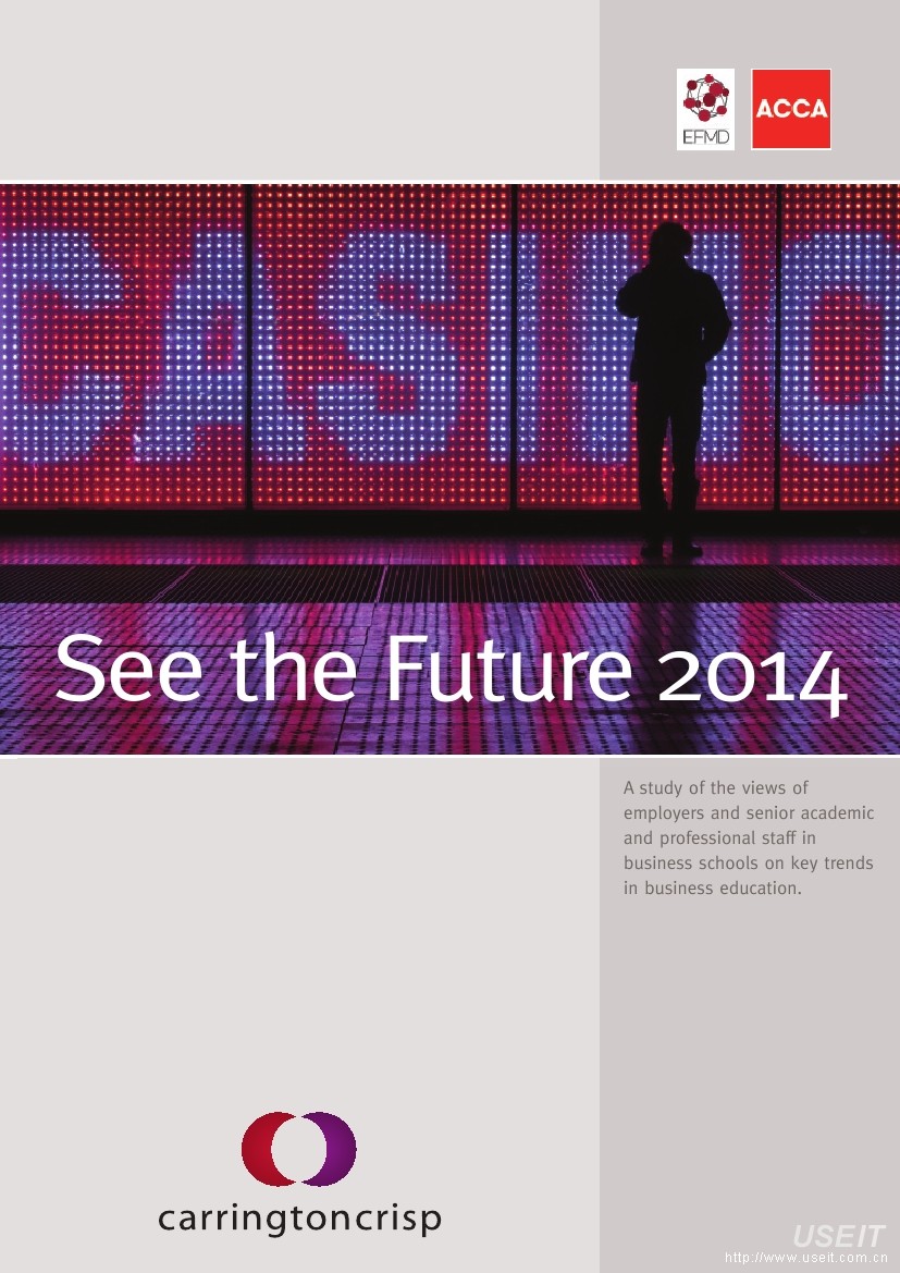 ACCA&EFMD：2014预见未来报告（英文版）