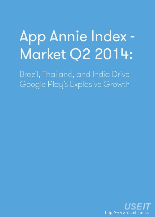App Annie：2014年Q2全球移动应用市场报告（英文版）