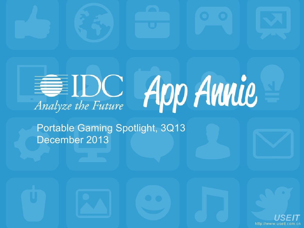 App Annie&IDC：2013年Q3便携游戏报告（英文版）