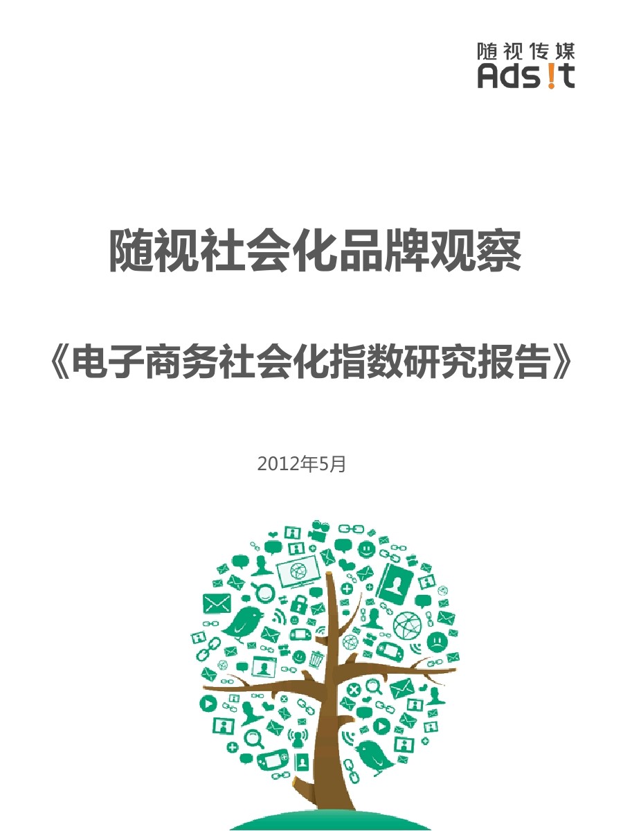 随视传媒：电子商务社会化指数研究报告