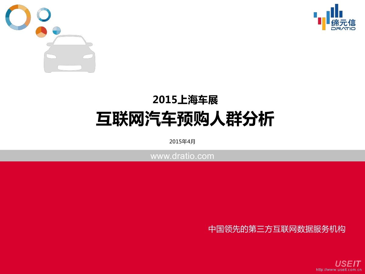 缔元信：2015上海车展互联网汽车预购人群分析