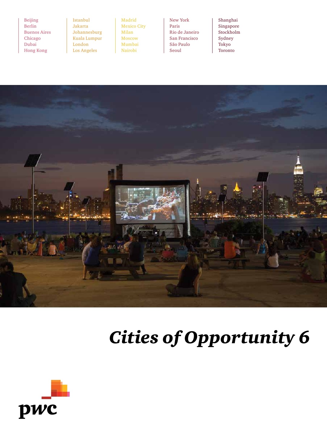 普华永道：机遇之城2014（Cities of Opportunity 6）