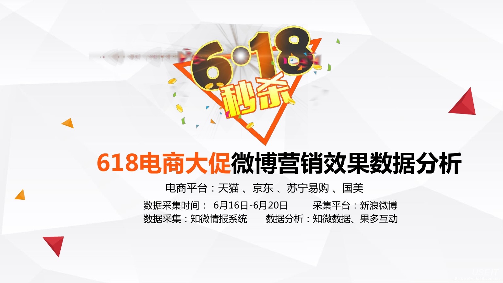 知微：618电商大促微博营销效果数据分析