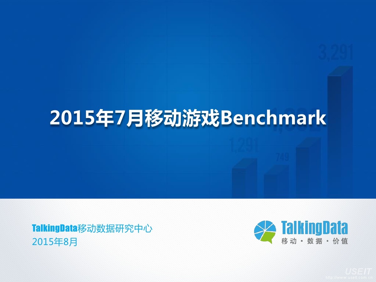TalkingData：2015年7月移动游戏Benchmark