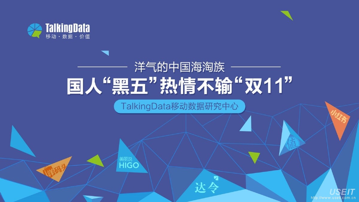 TalkingData：海淘应用APP报告：2015年国人“黑五”热情不输“双11”