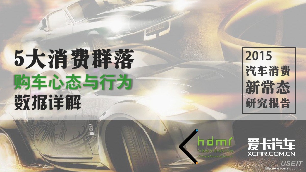 华扬数字：5大消费群落购车心态与行为数据详解