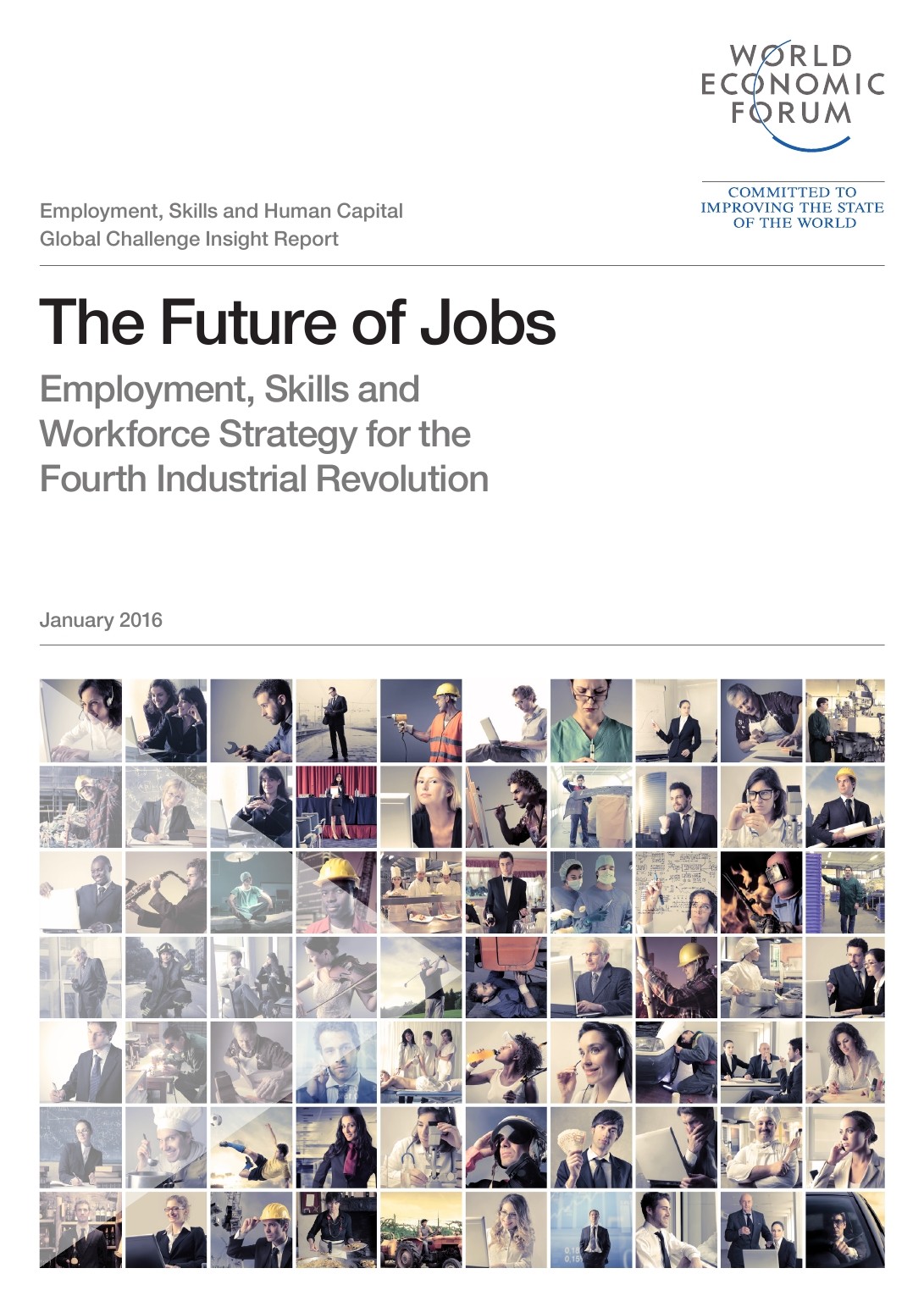 世界经济论坛：未来的工作(The Future of Jobs)（英文版）