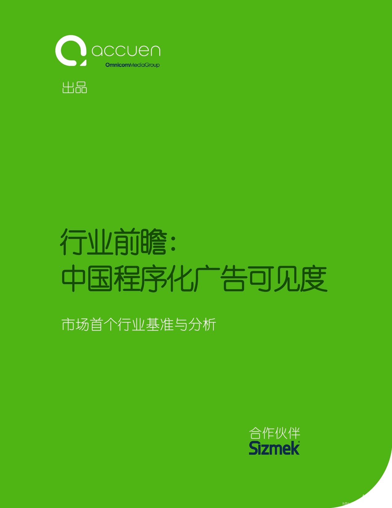 Accuen&Sizmek：2016中国程序化广告可见度报告
