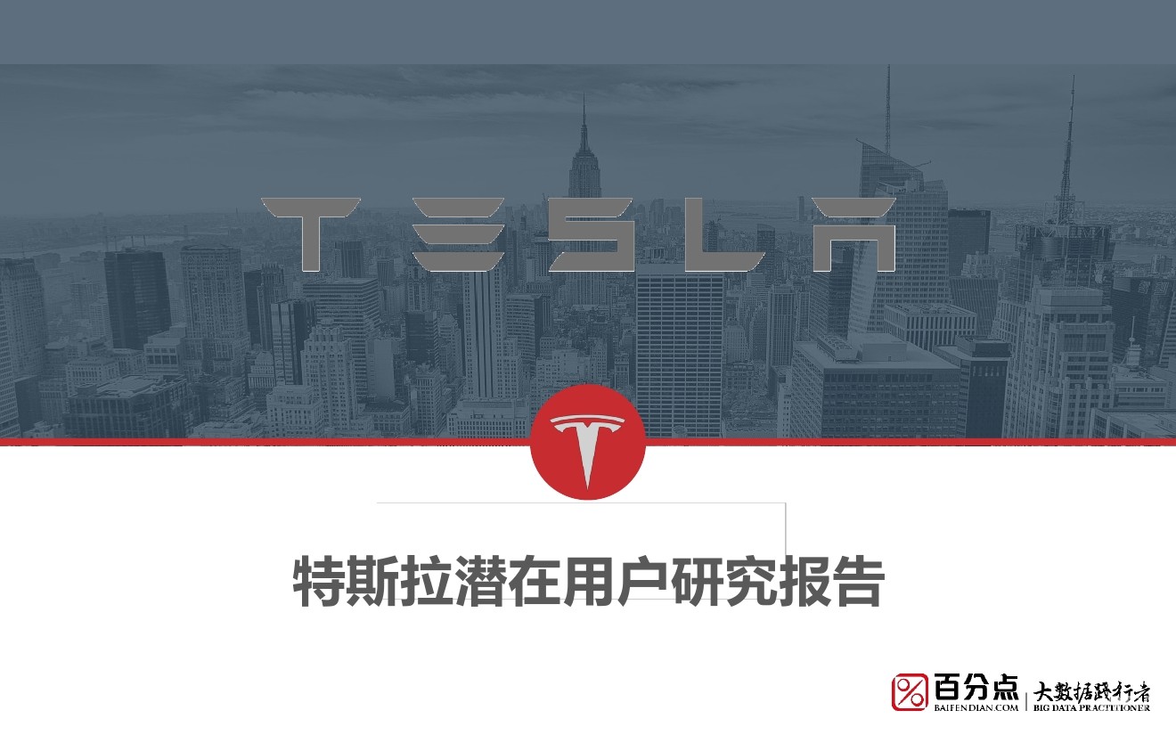 百分点：特斯拉潜在用户研究报告