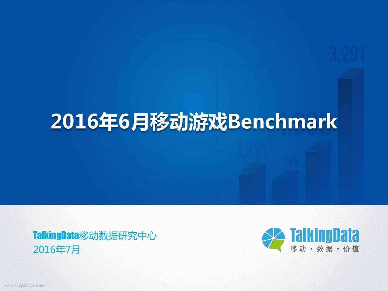 TalkingData：2016年6月移动游戏Benchmark