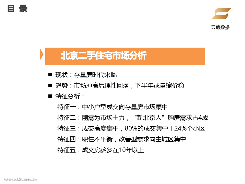 云房数据：2016年上半年北京二手住宅市场分析