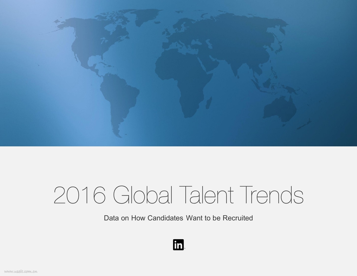 Linkedin 2016 Global Talent Trends（英文版）