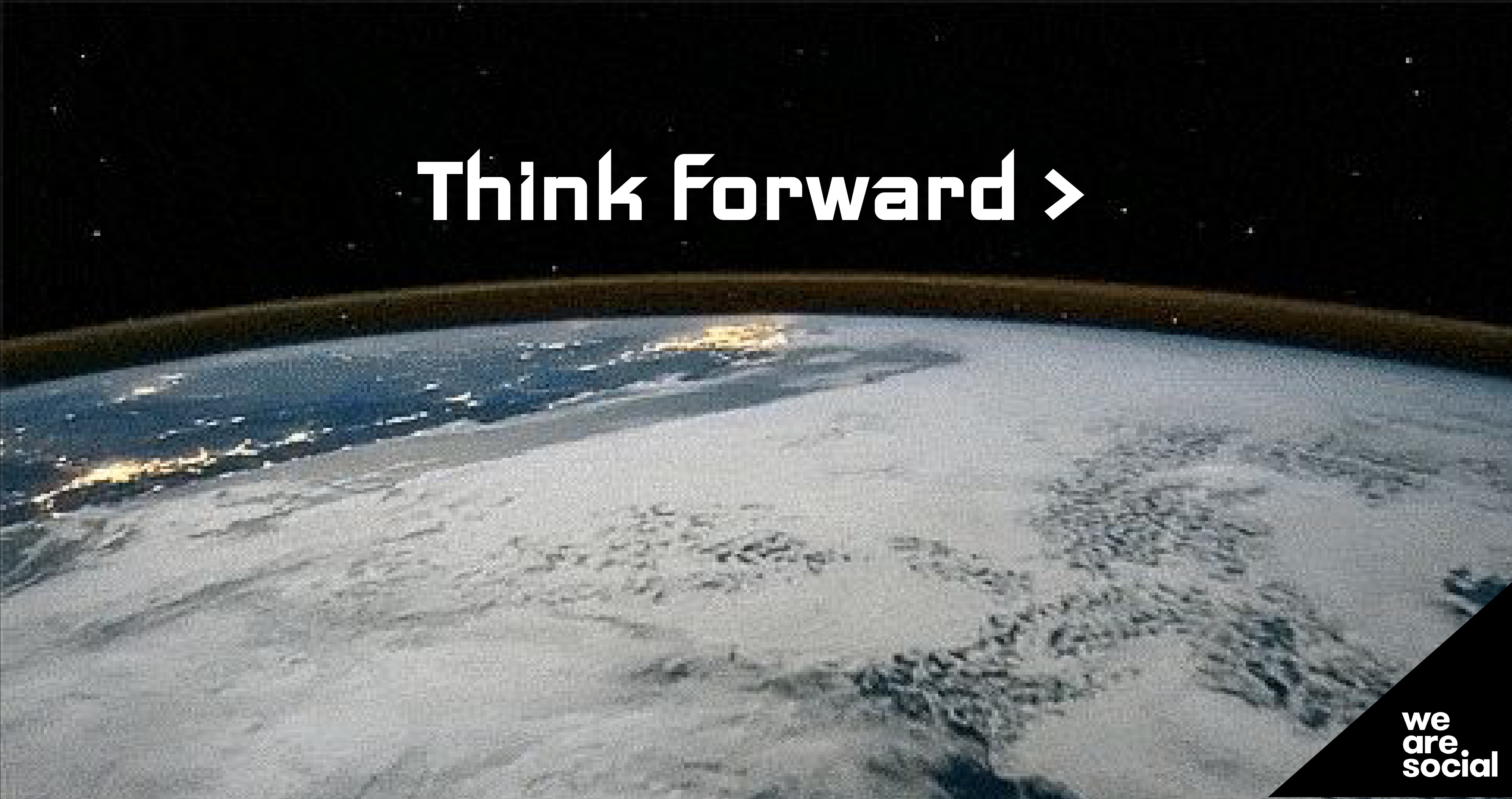 WeAreSocial：Think Forward 2016（英文版）