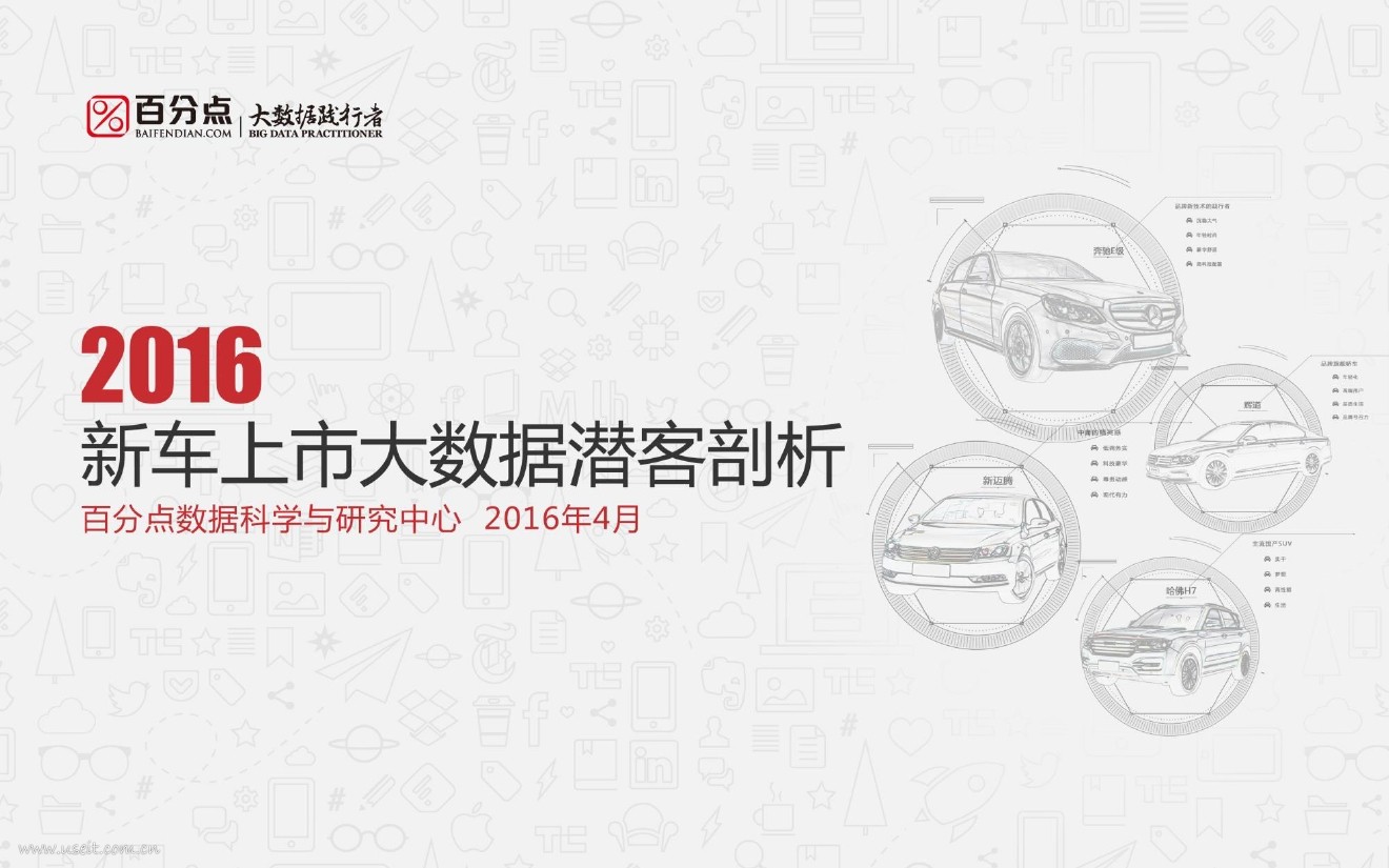 百分点：2016新车上市大数据潜客剖析报告