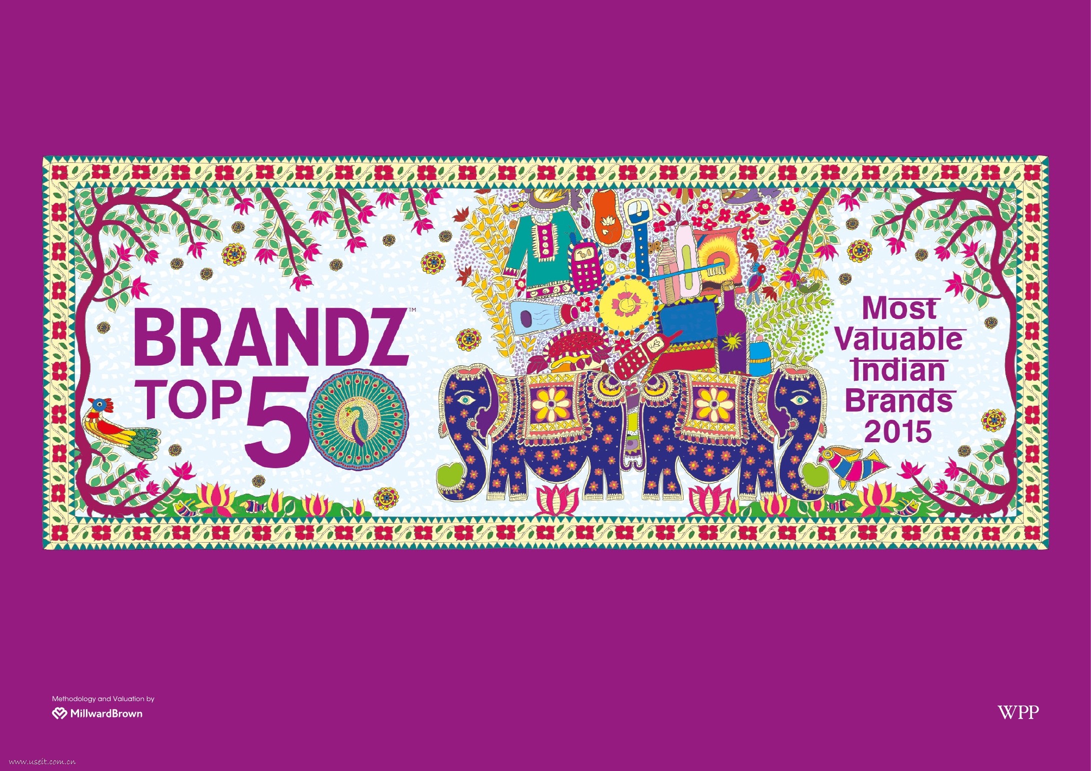 凯度BrandZ：2015年印度品牌TOP50（英文版）