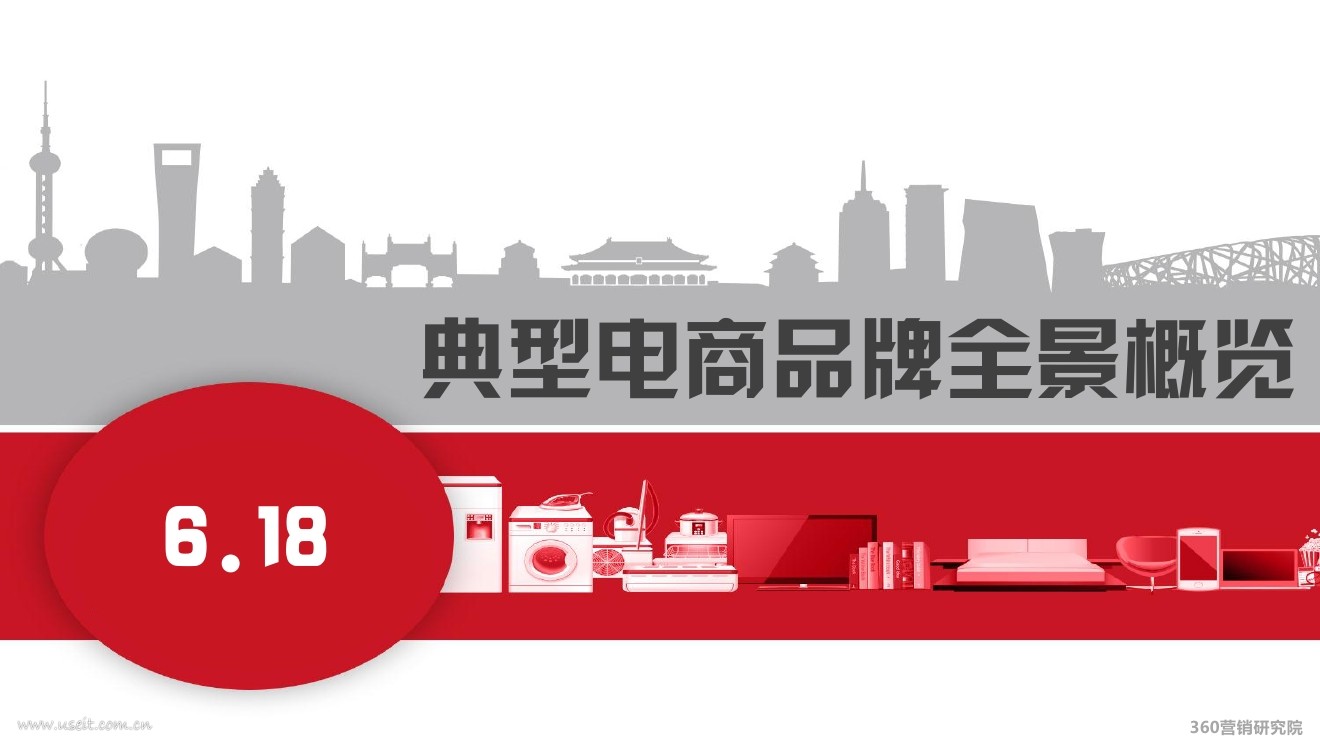 360研究院：6.18典型电商品牌全景概览--大数据