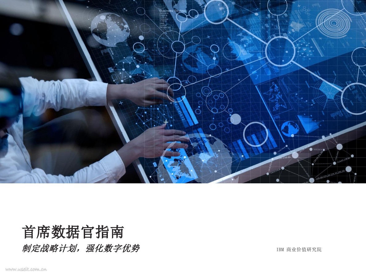 IBM 商业价值研究院：首席数据官(CDO)指南——制定战略计划，强化数字优势