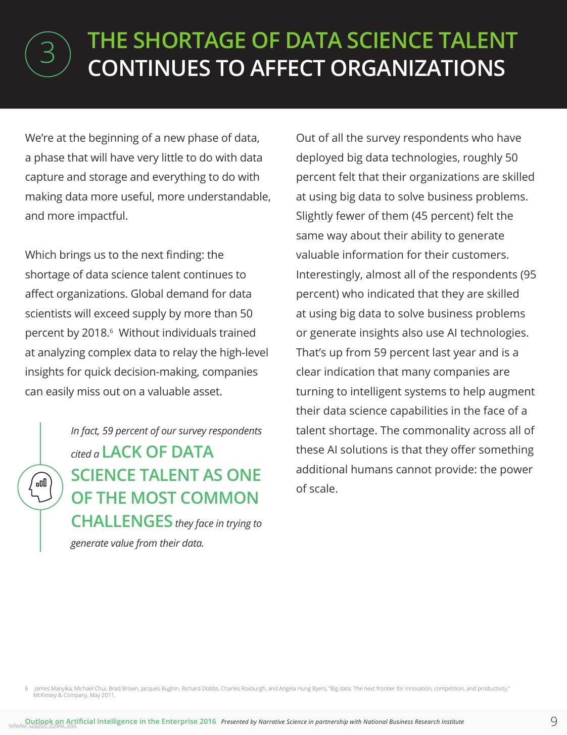 Narrative Science：2016年企业中的人工智能展望报告（英文版）_第9页