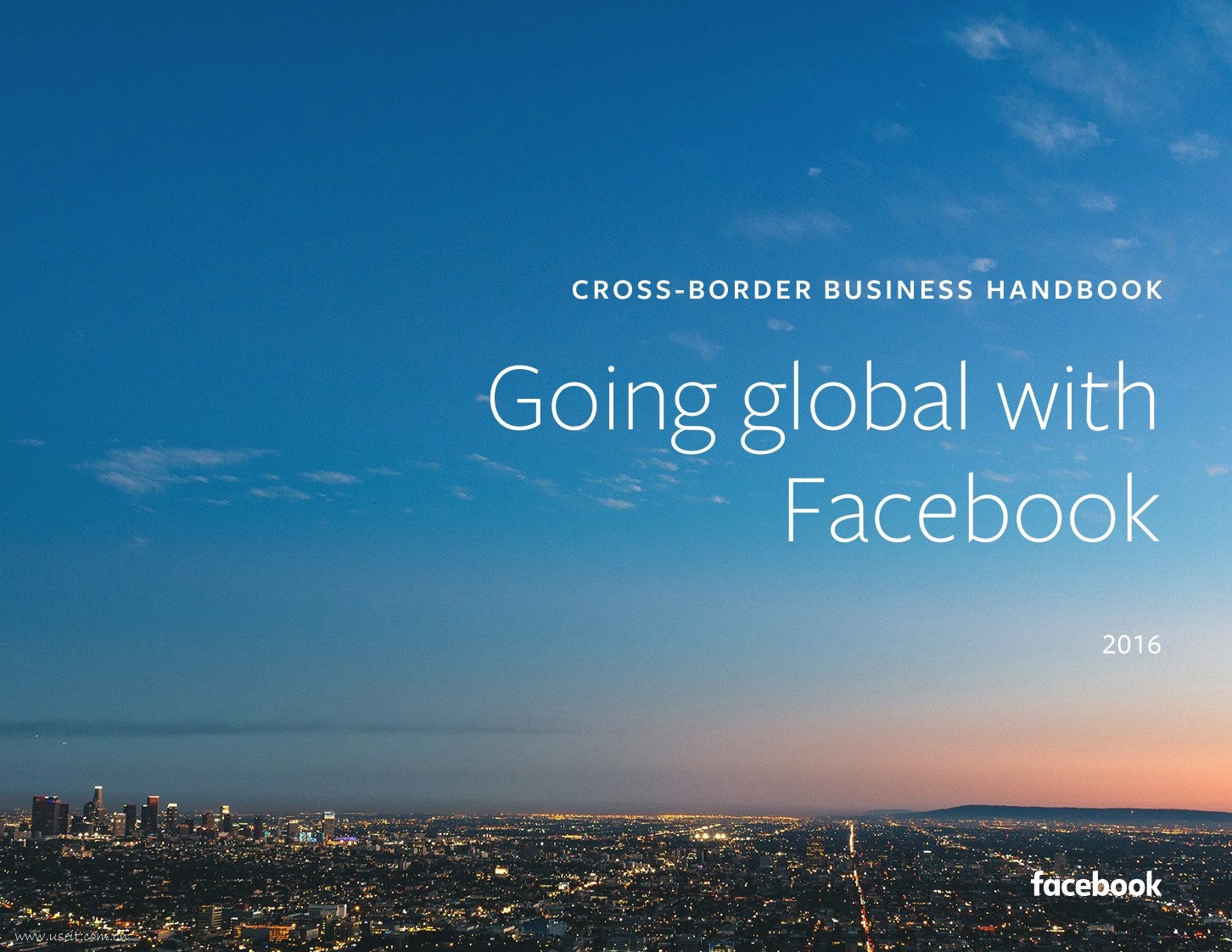 Facebook：2016年跨境业务手册（英文版）