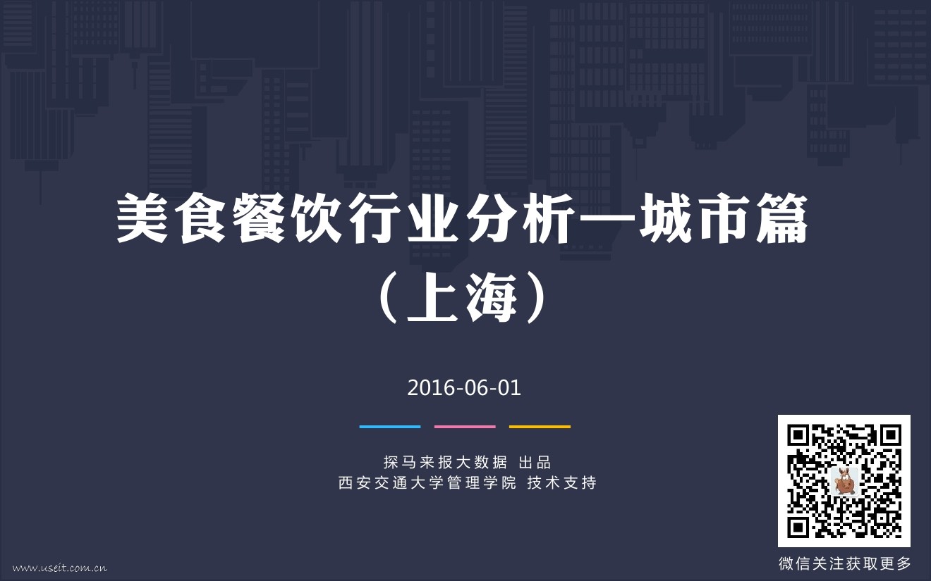 探马来报：美食餐饮行业分析——城市篇（上海）