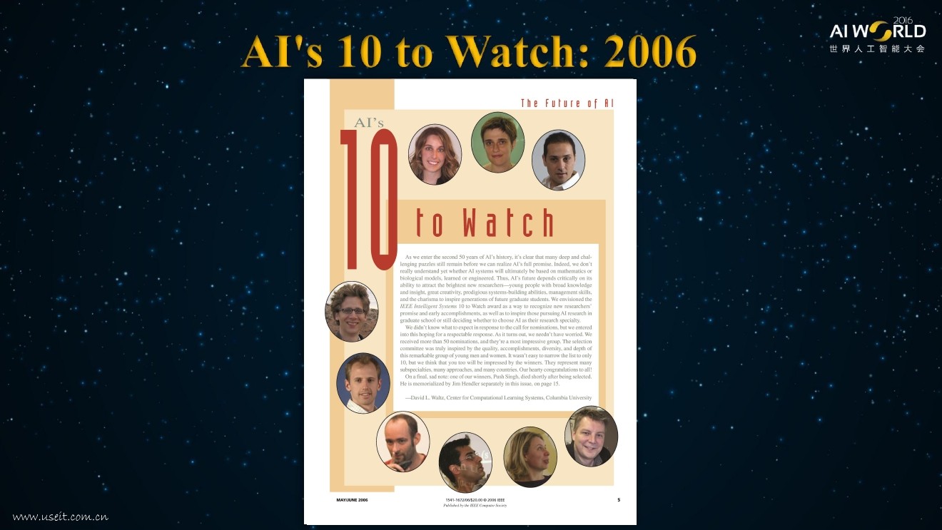王飞跃：人工智能名人堂（AI Hall of Fame）_第8页