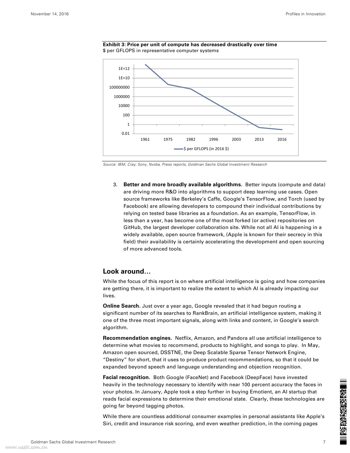 高盛：2016人工智能(AI)生态报告（英文版）_第7页